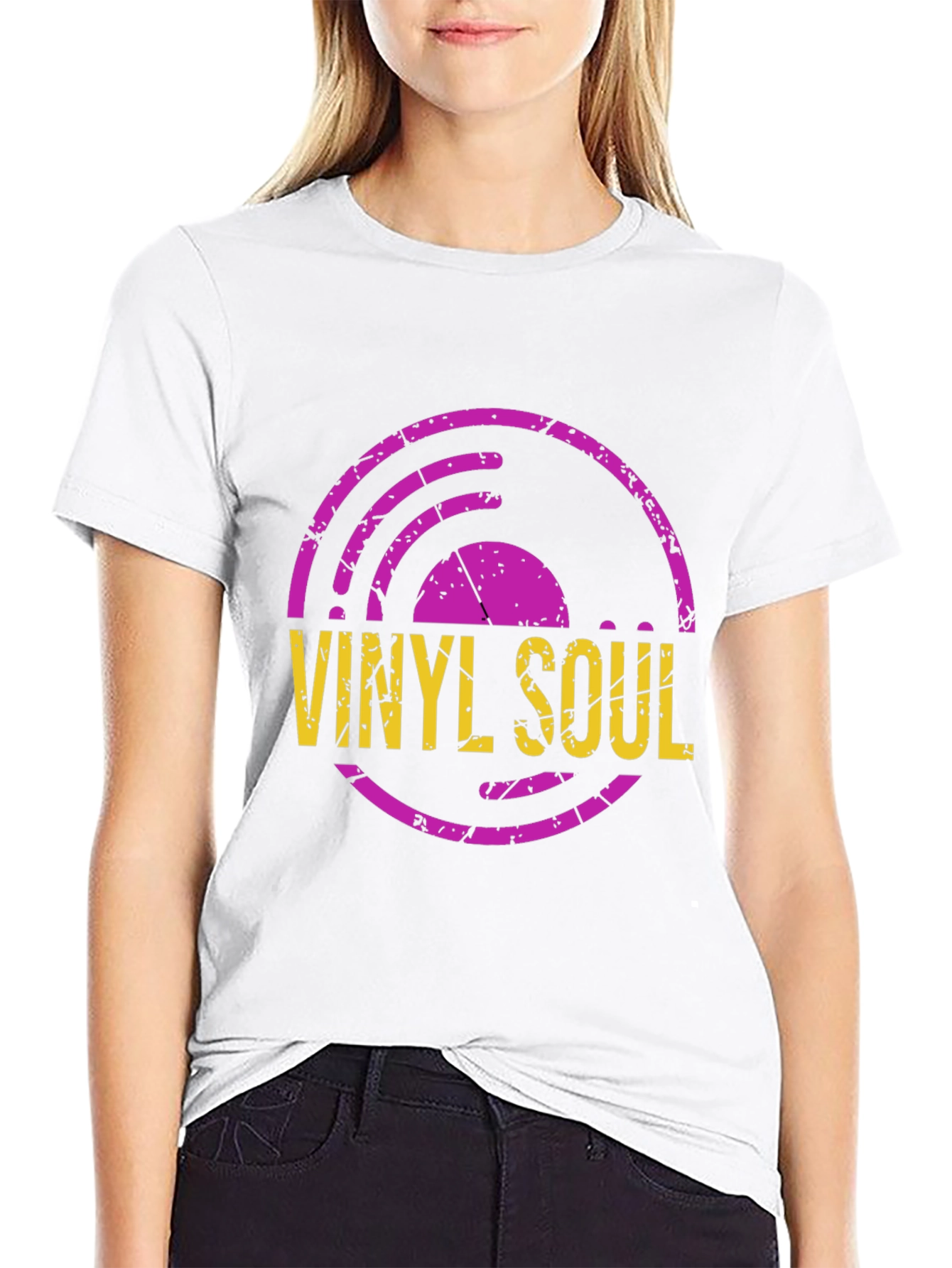 Vinyl Soul Graphic T-Shirt
