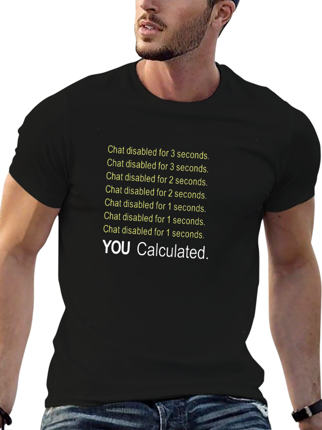 Chat Disabled T-Shirt - Rocket League Inspired