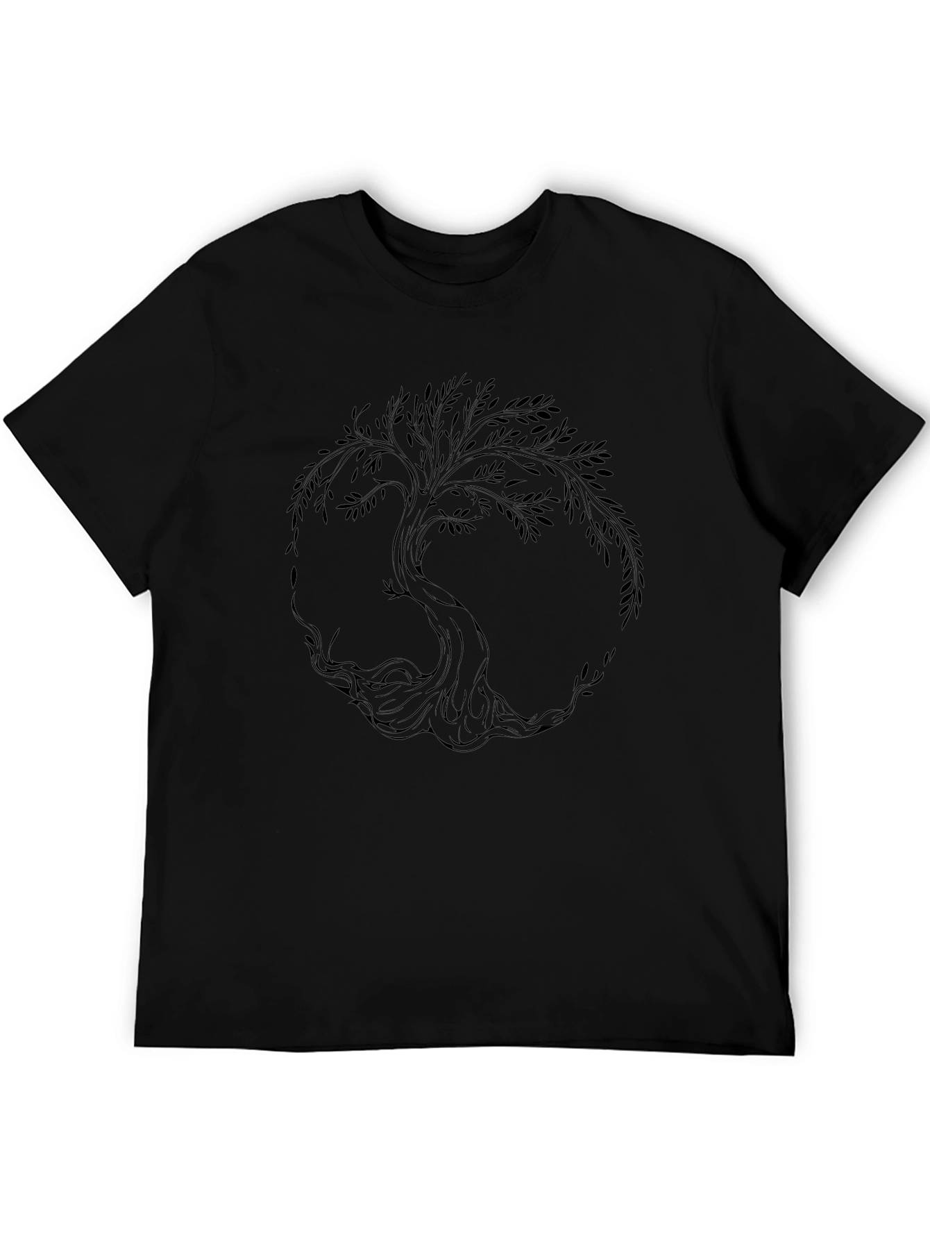 Tree of Life Graphic T-Shirt - Black