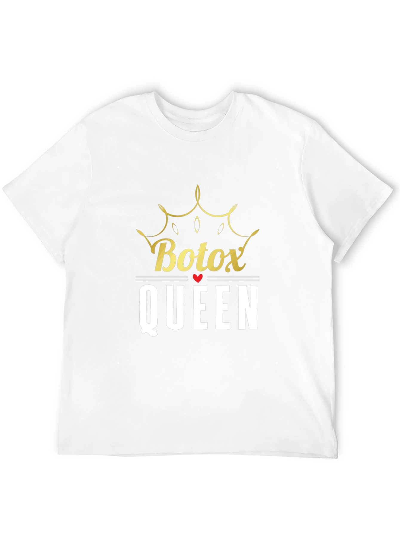 Botox Queen Graphic Tee - Black Cotton T-Shirt