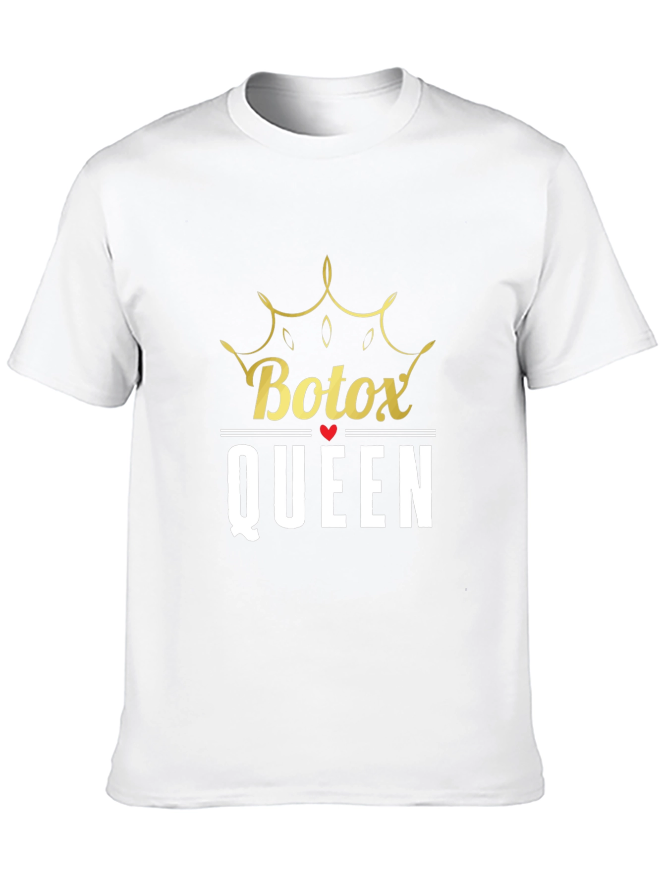 Botox Queen Graphic Tee - Black Cotton T-Shirt