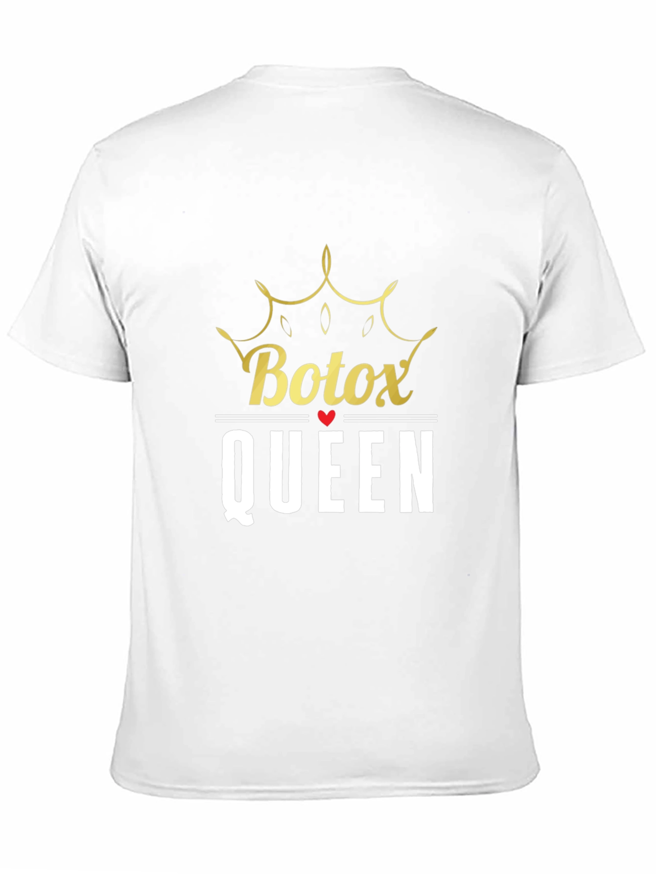 Botox Queen Graphic Tee - Black Cotton T-Shirt