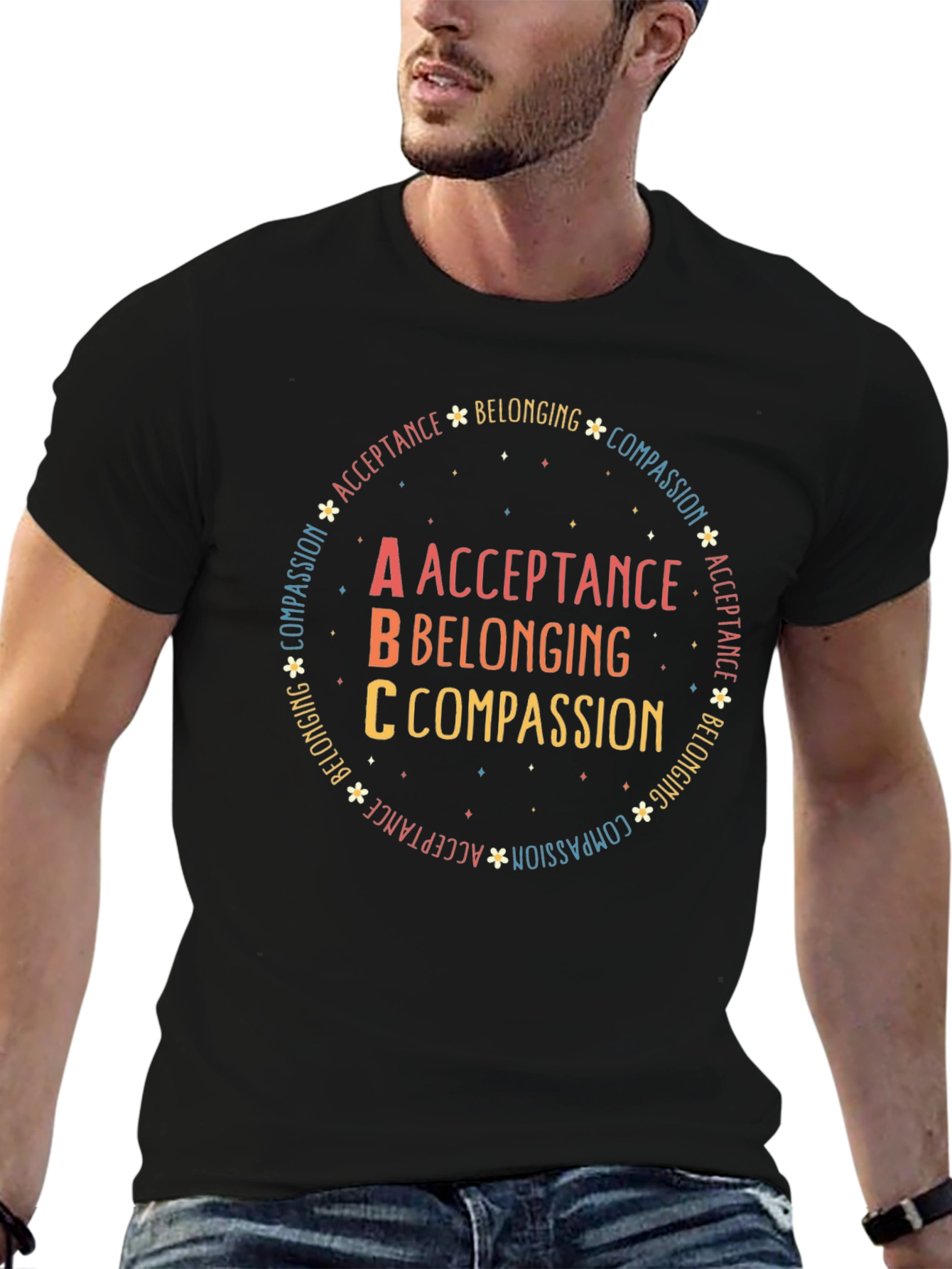 Acceptance Belonging Compassion ABC T-Shirt