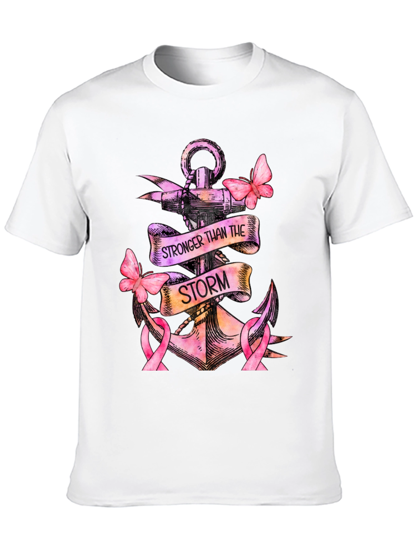 Stronger Than The Storm Anchor T-Shirt
