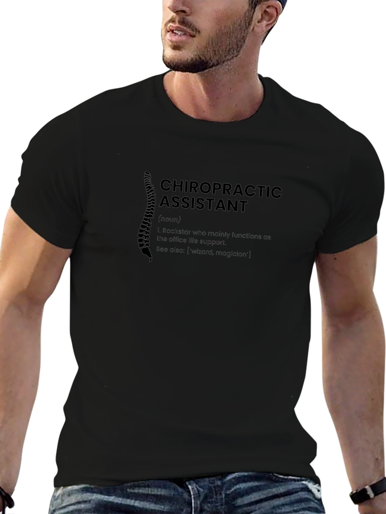 Chiropractic Assistant Definition T-Shirt
