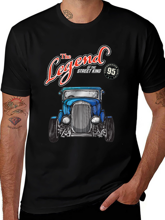 Legend Street King Car Graphic T-Shirt