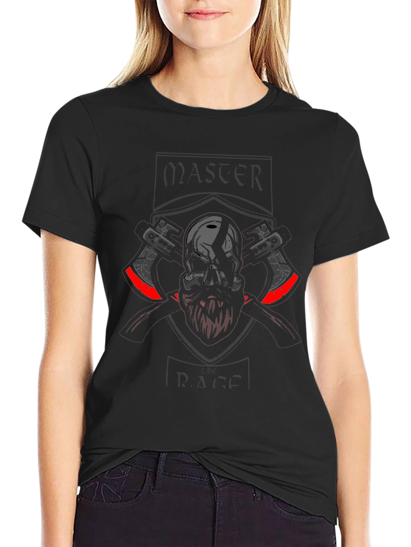 Master of Fright Black Graphic Tee