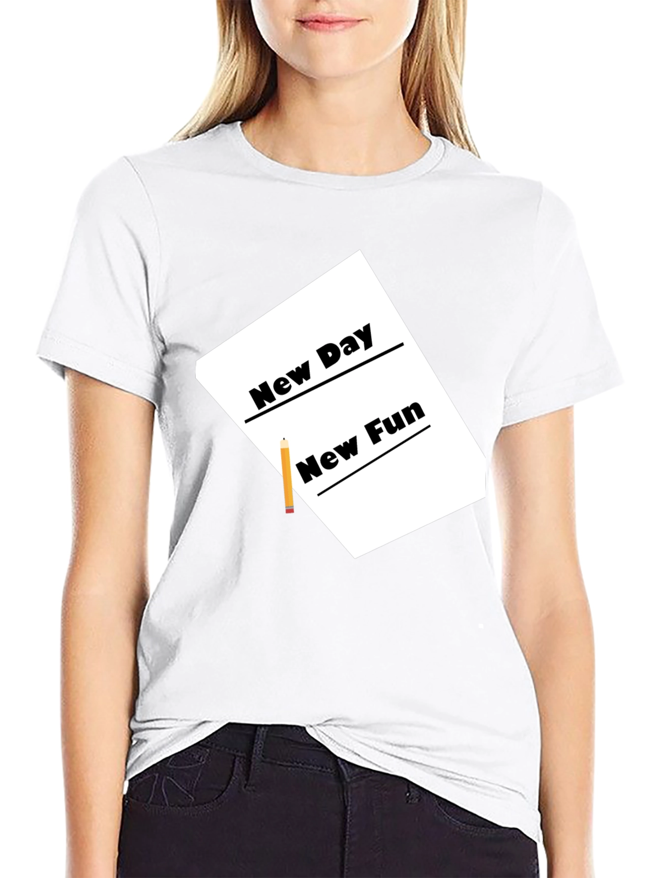 New Day New Fun Graphic T-Shirt