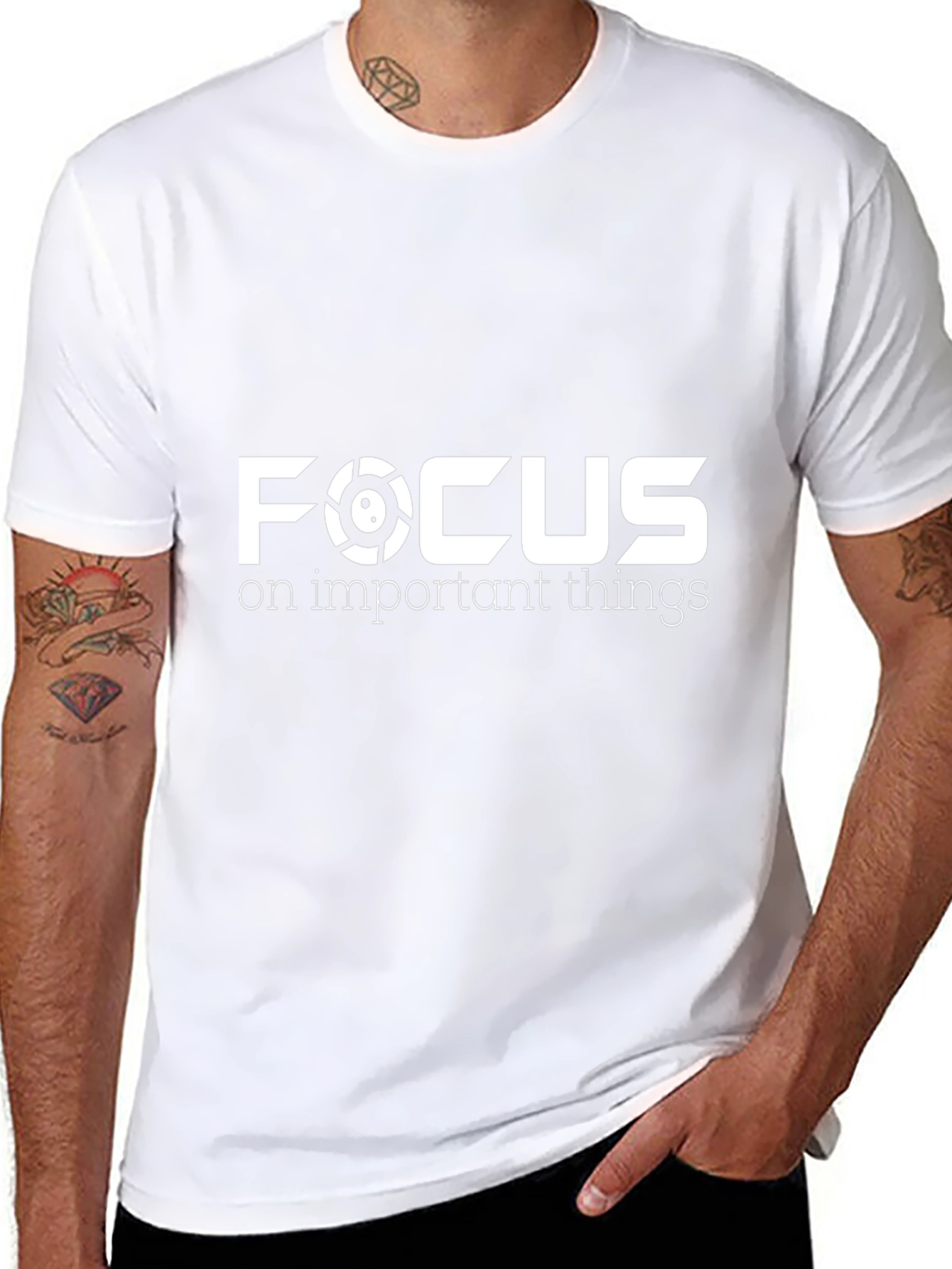 Focus on Important Things Graphic Tee