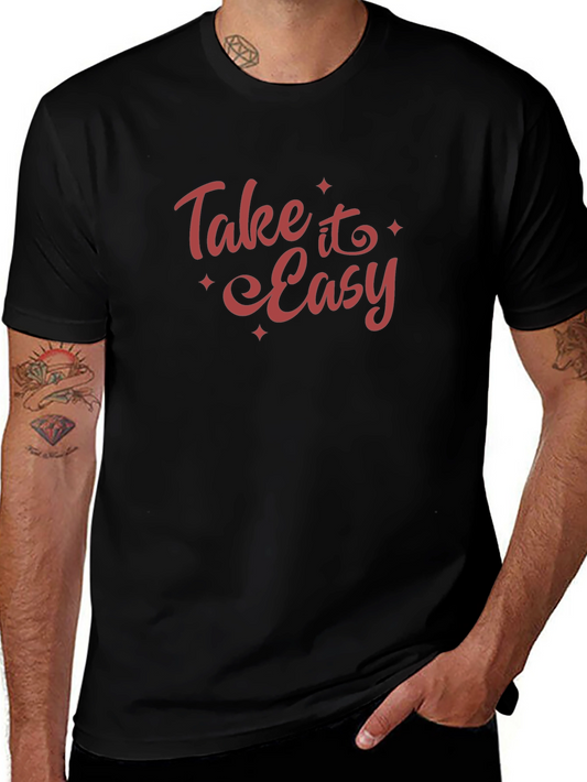 Take it Easy Graphic Tee - Relaxed Comfort