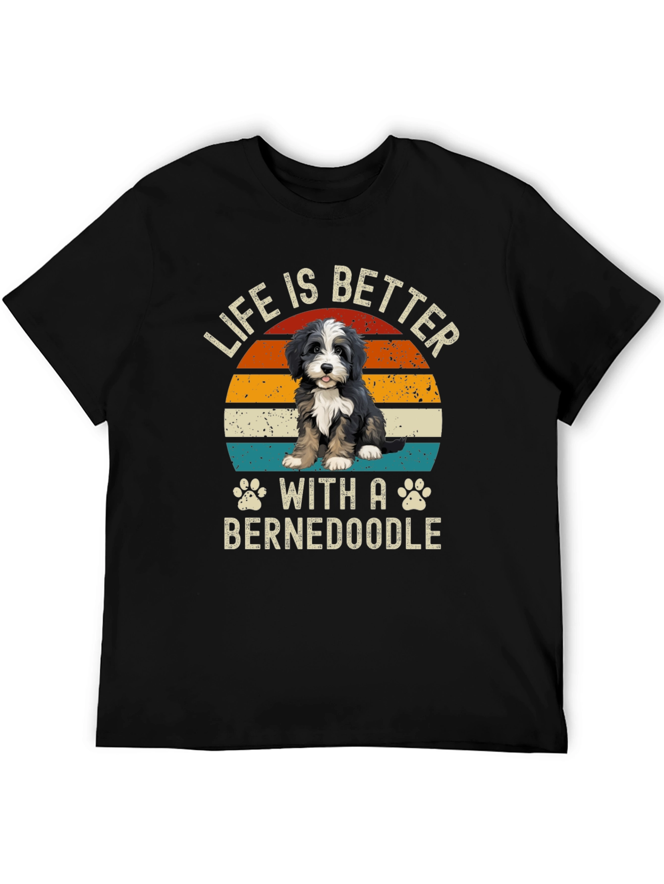 Life is Better with a Bernedoodle T-Shirt