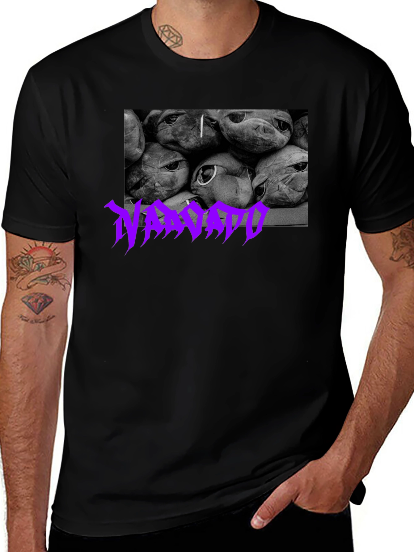 Namado Graphic Tee - Mens Black T-Shirt