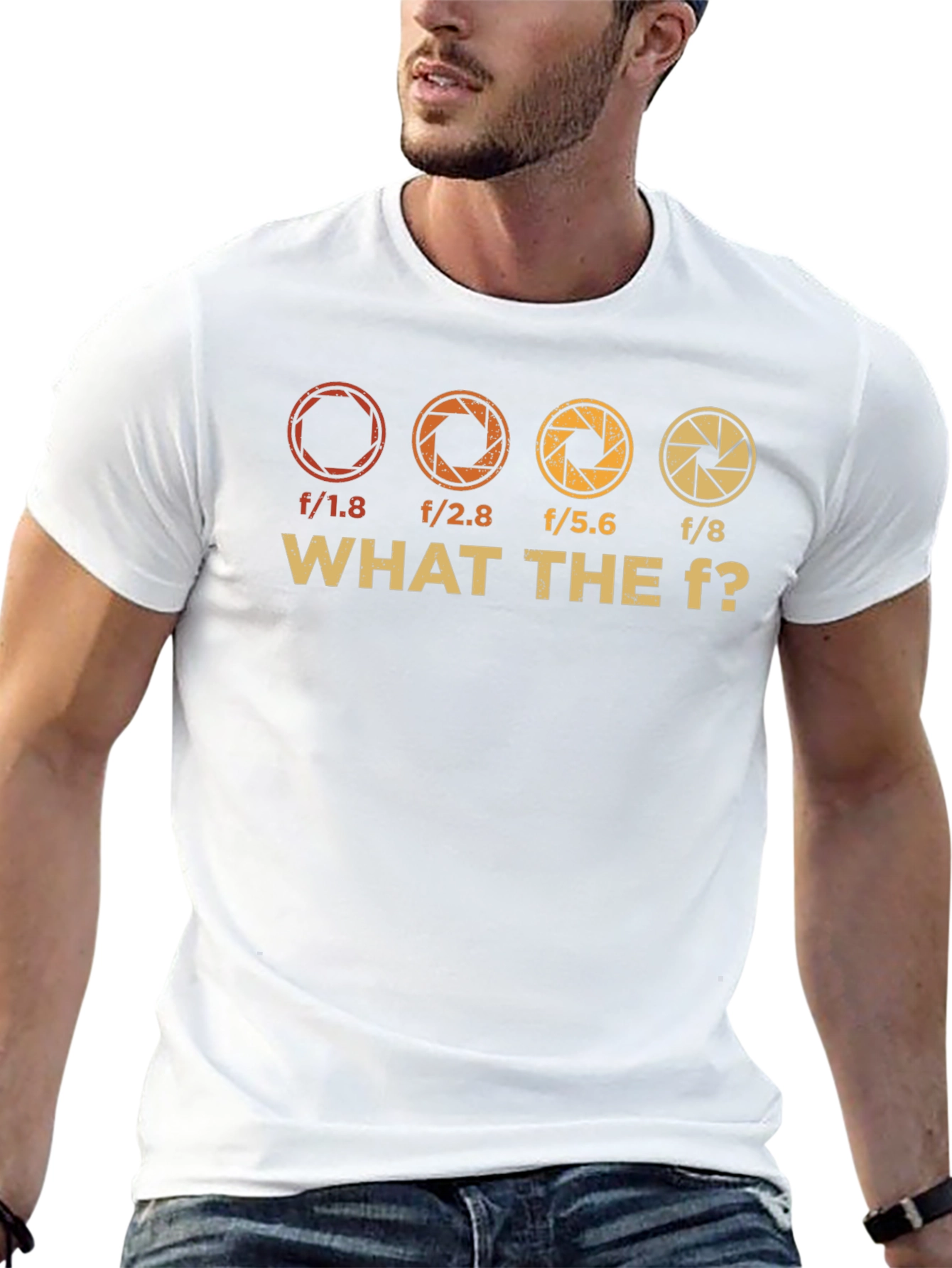 Photographer Aperture WHAT THE F? Graphic T-Shirt