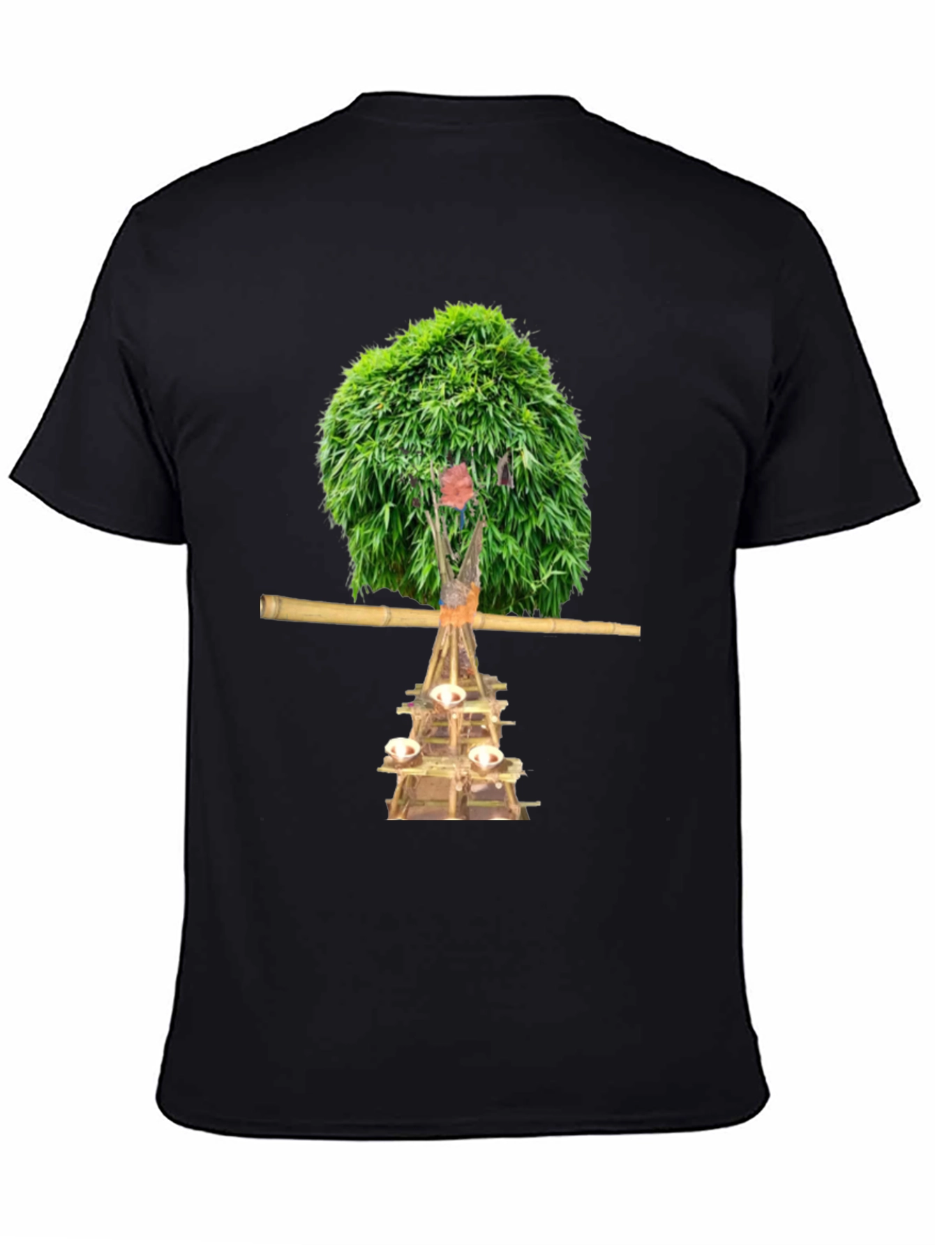 Unique T-Shirt with Nature-Inspired Graphic Print