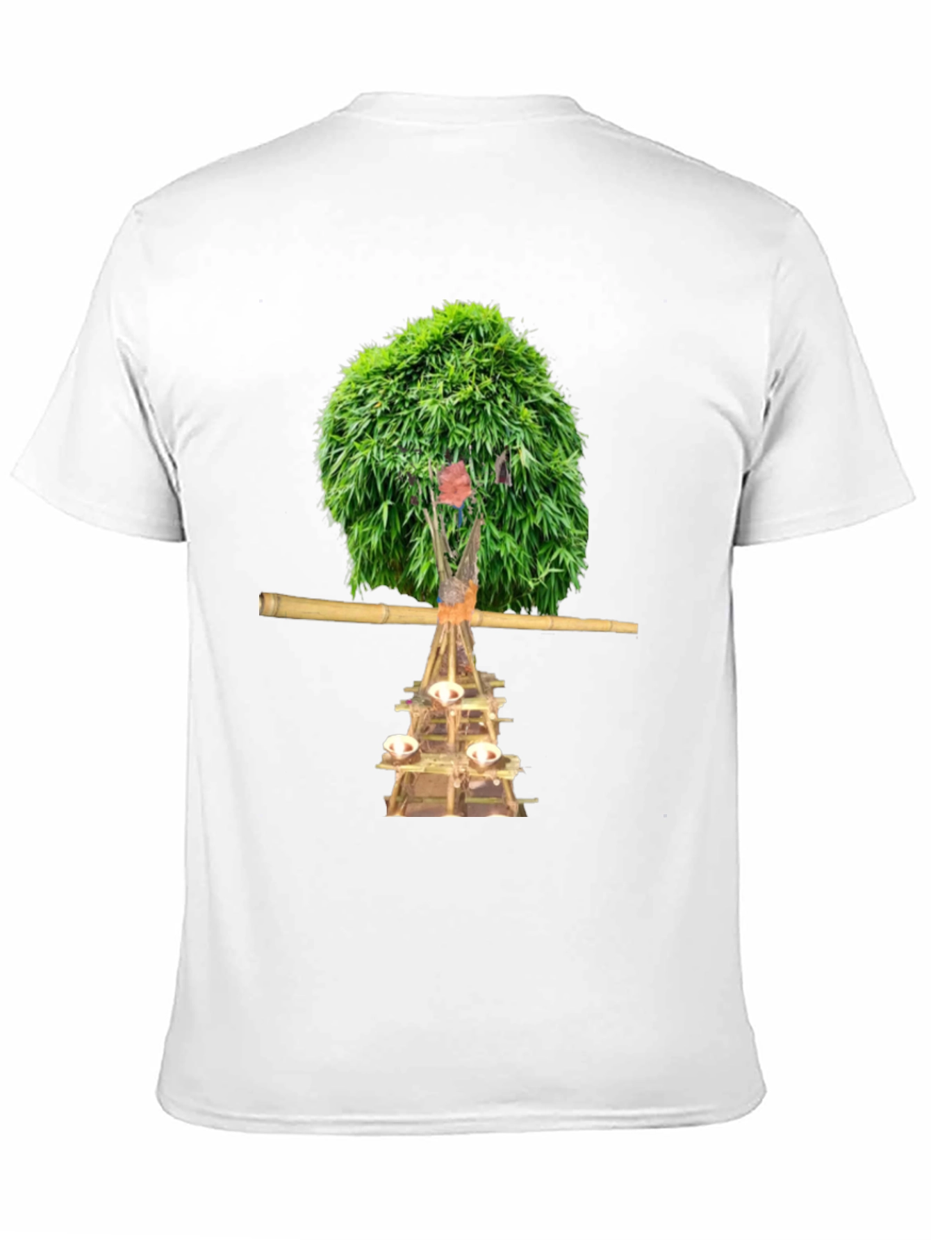 Unique T-Shirt with Nature-Inspired Graphic Print
