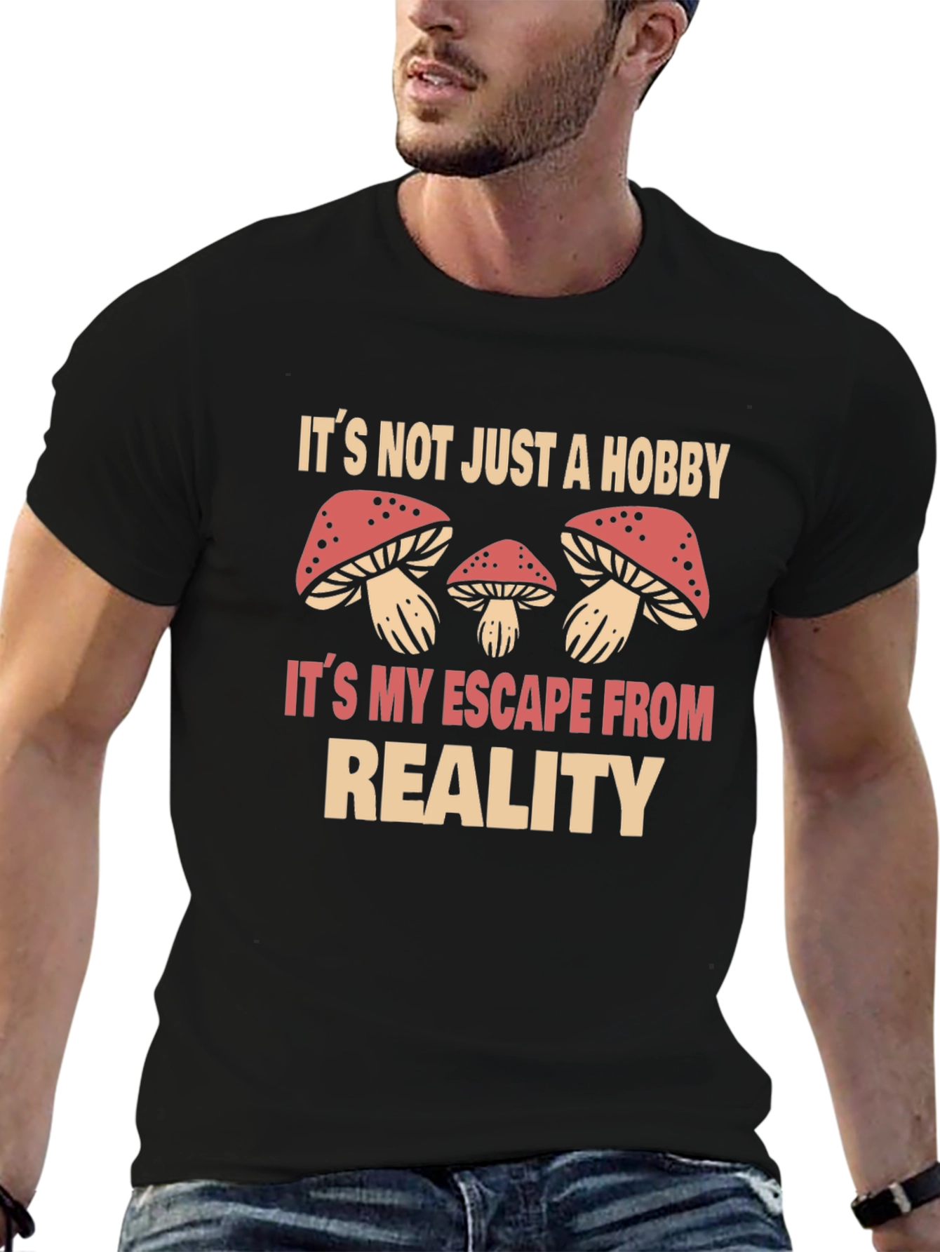 Mushroom Escape From Reality Graphic Tee
