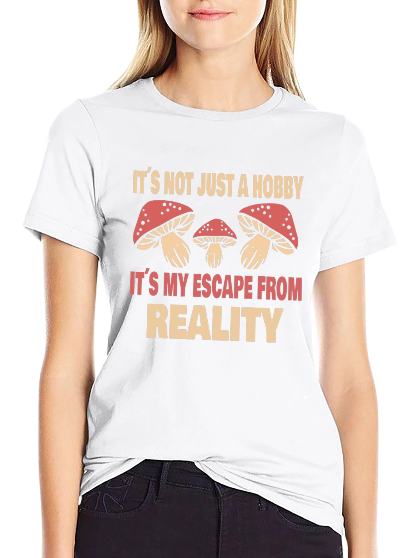Mushroom Escape From Reality Graphic Tee