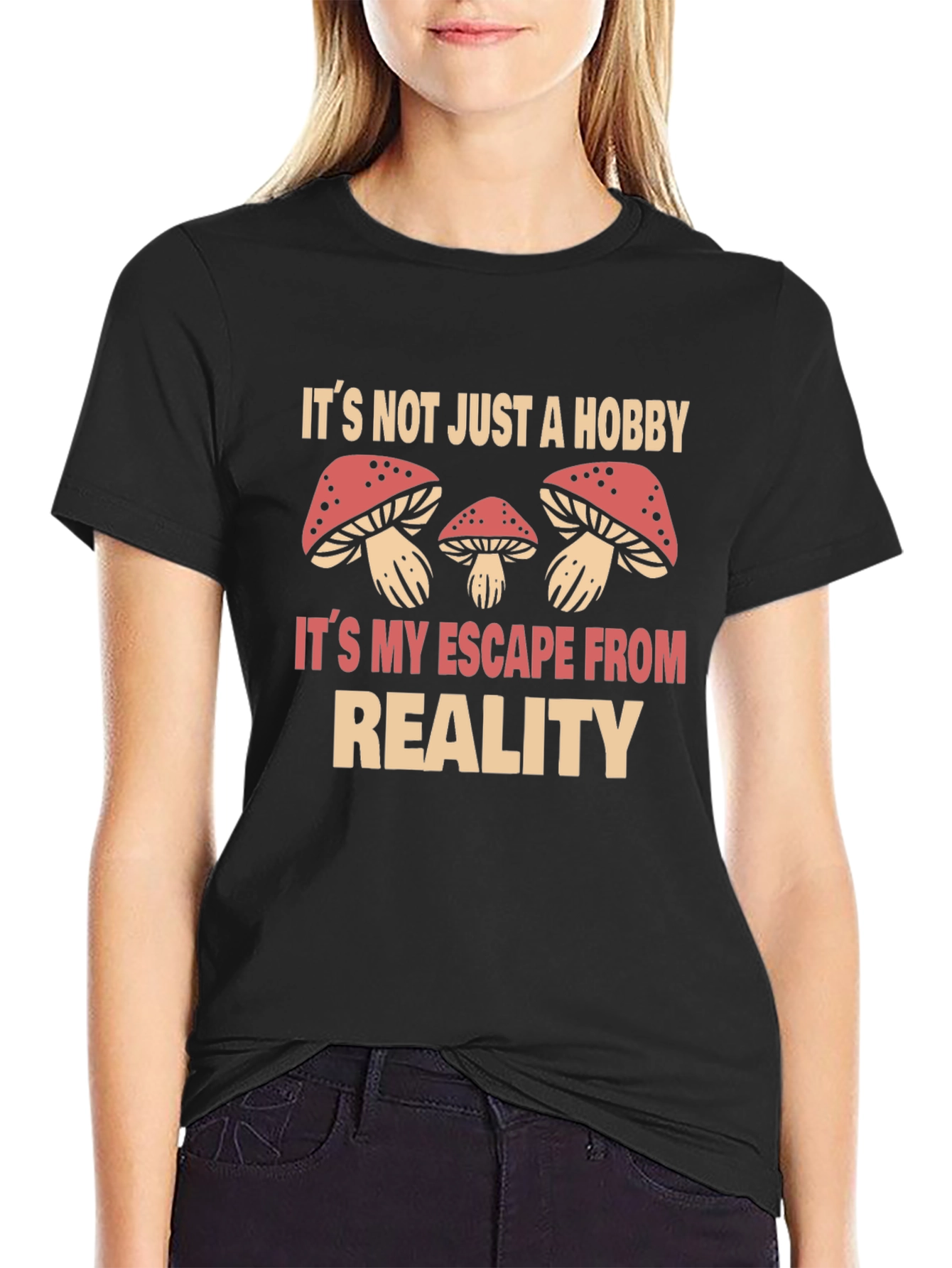Mushroom Escape From Reality Graphic Tee