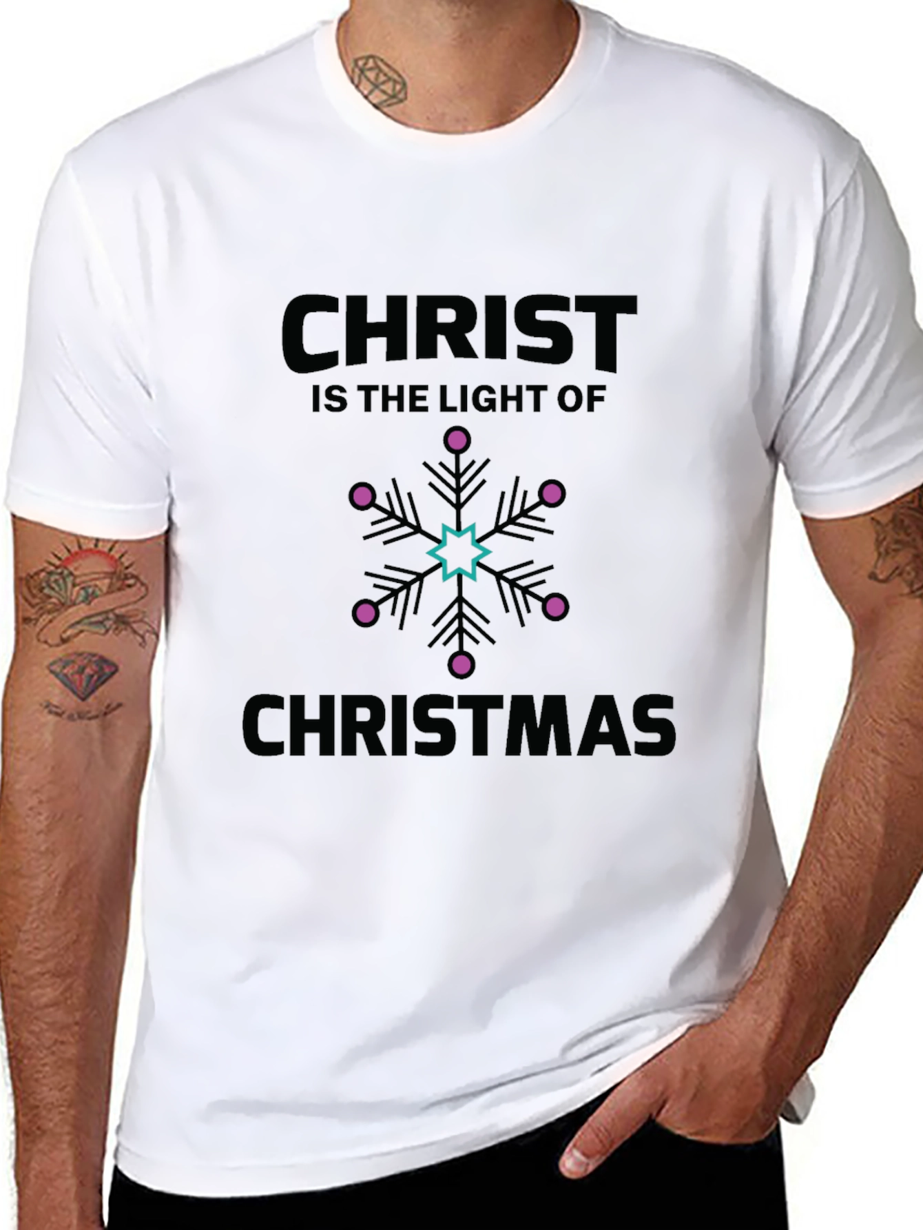 Christ is the Light of Christmas T-Shirt