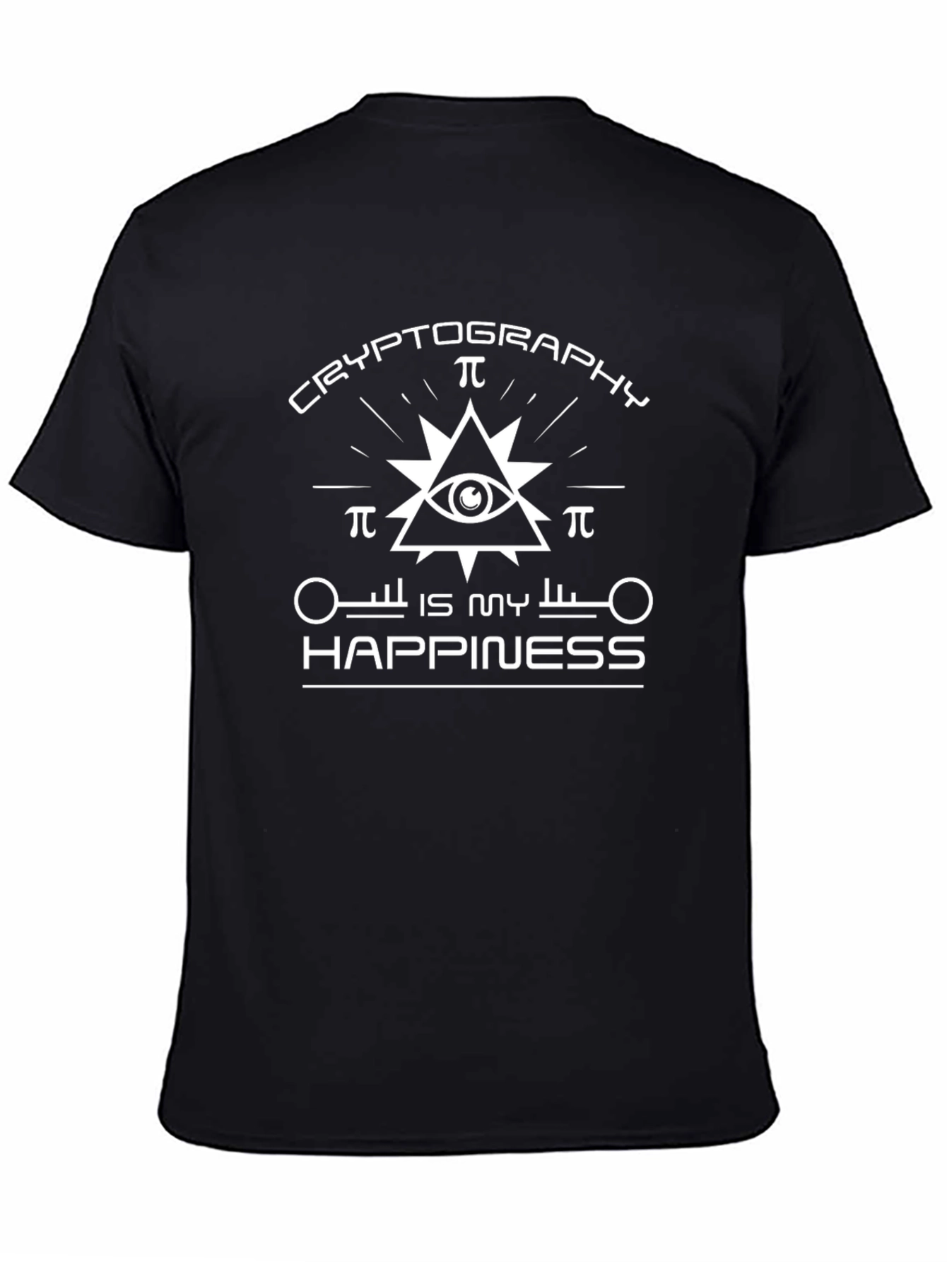 Cryptography Happiness Graphic T-Shirt