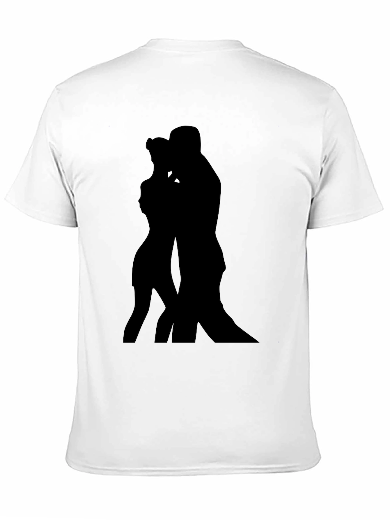 Silhouette Tango Lovers Black T-Shirt