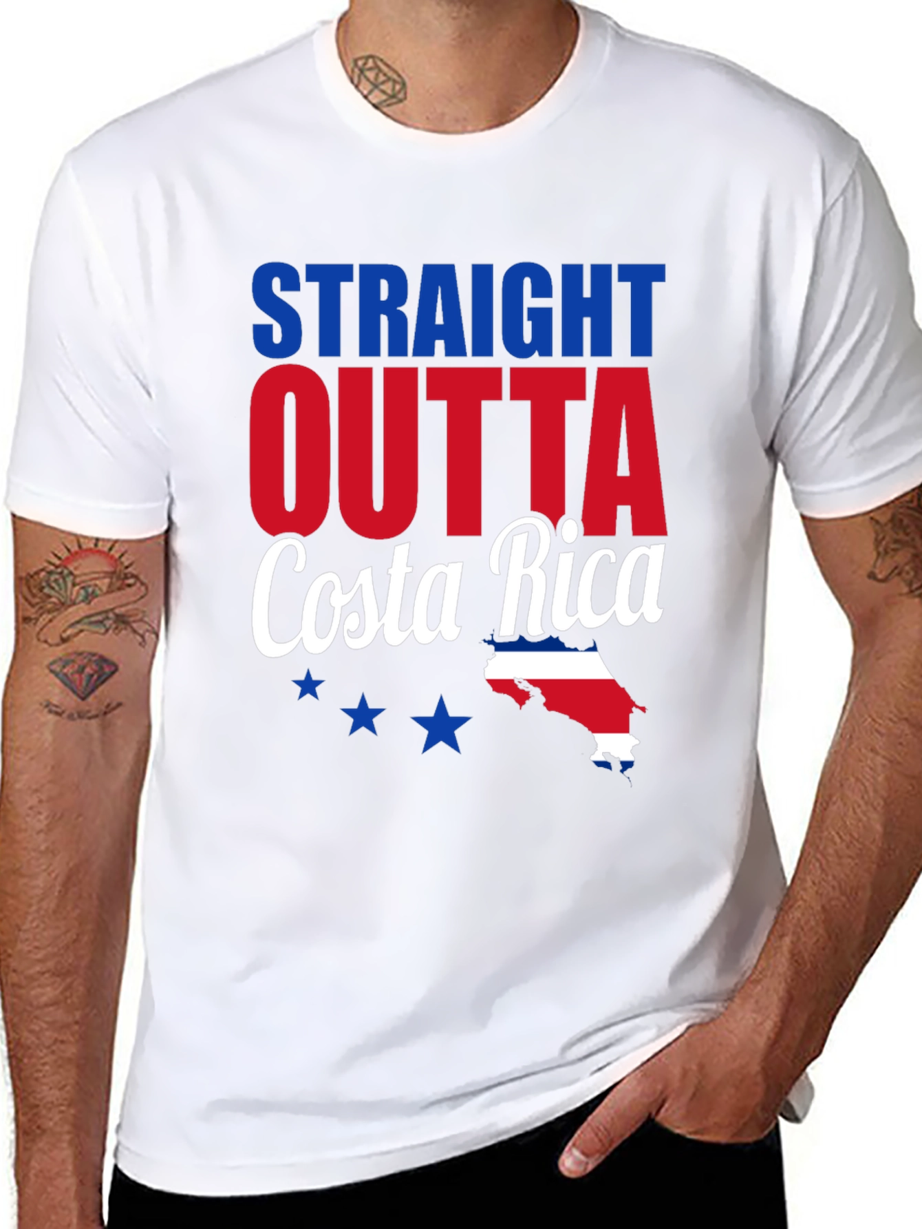 Straight Outta Costa Rica T-Shirt