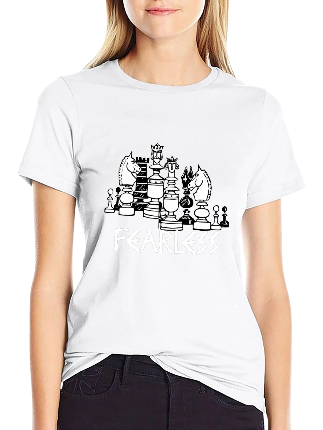 Fearless Chess T-Shirt - Stylish & Bold Design