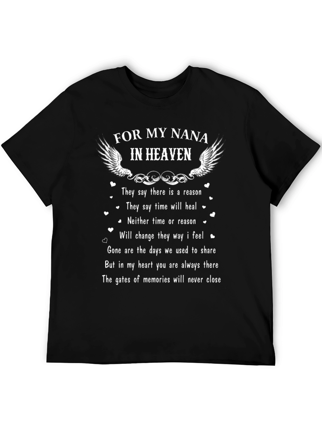 For My Nana In Heaven Memorial T-Shirt