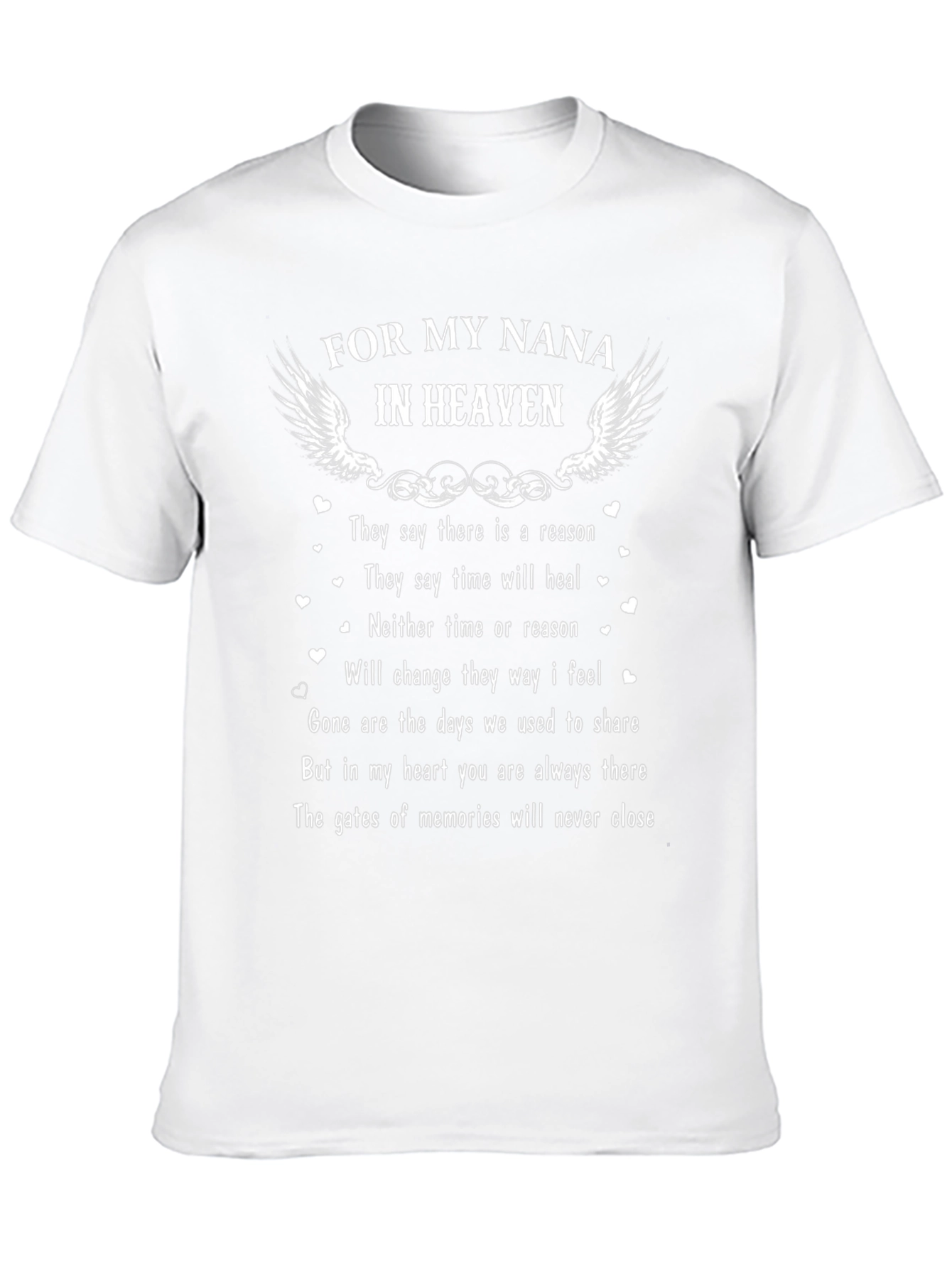 For My Nana In Heaven Memorial T-Shirt