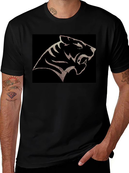 Black Tiger Graphic Tee - Fierce Style