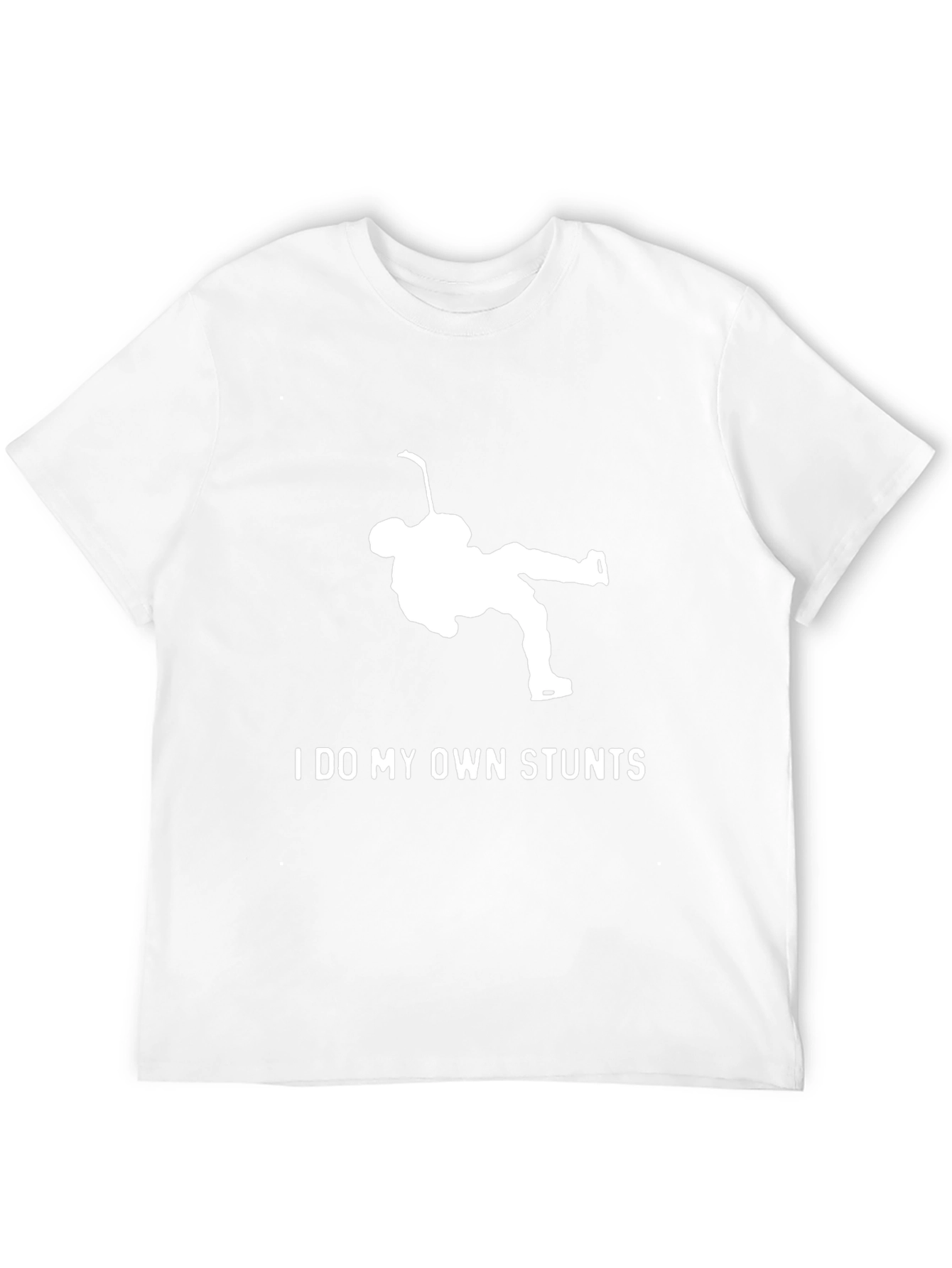 I Do My Own Stunts Hockey T-Shirt