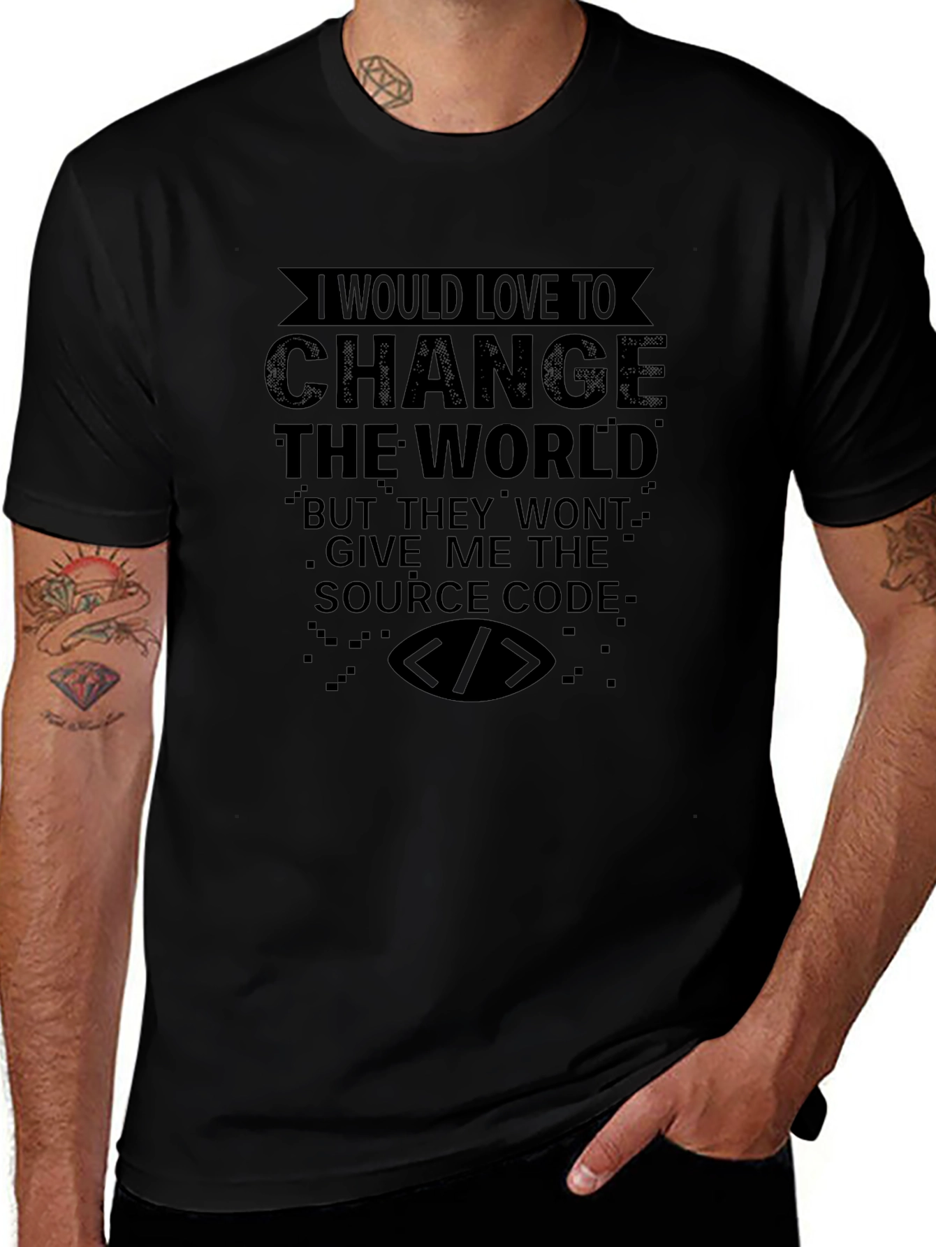 Change The World Source Code T-Shirt
