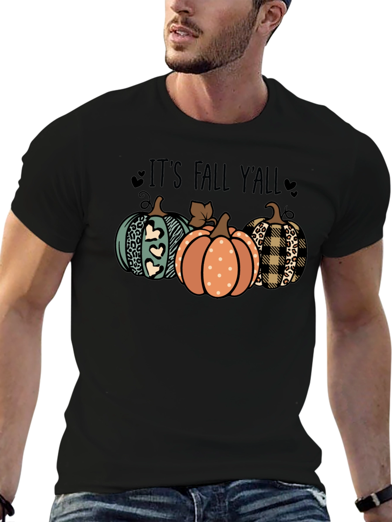 Its Fall Yall Pumpkin T-Shirt