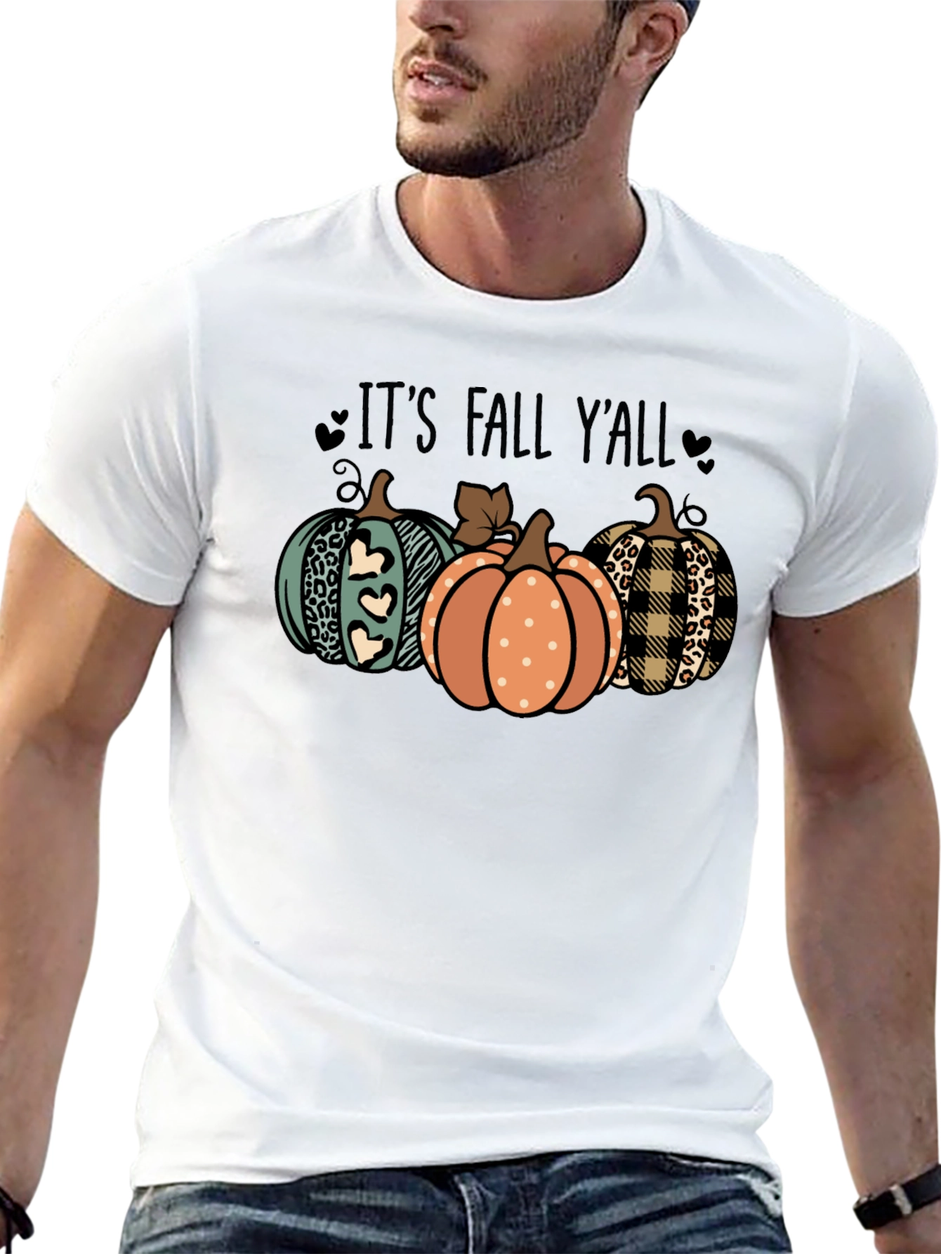 Its Fall Yall Pumpkin T-Shirt