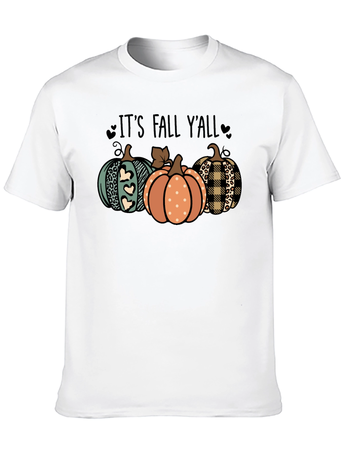 Its Fall Yall Pumpkin T-Shirt
