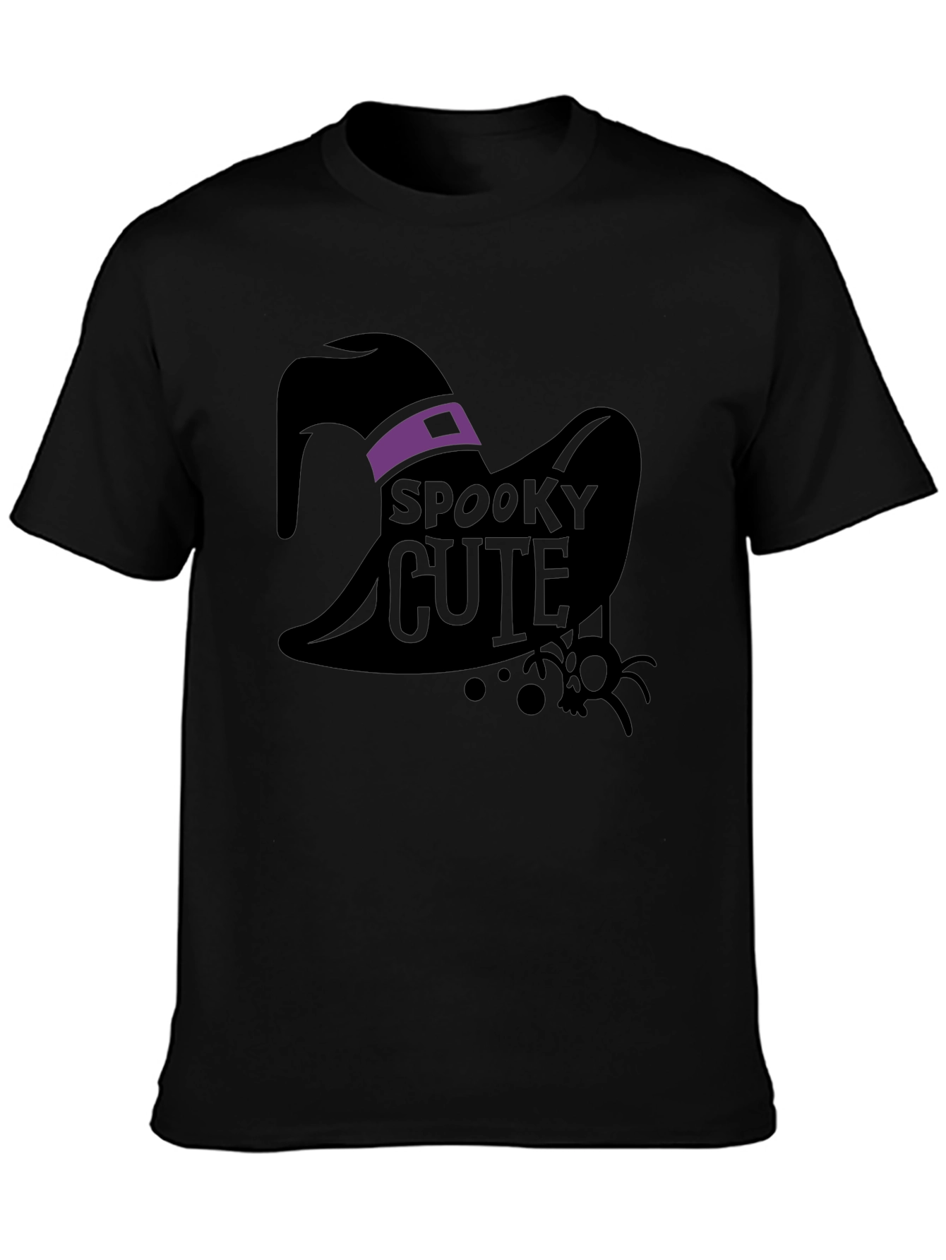 Spooky Cute Witch Hat Graphic Tee