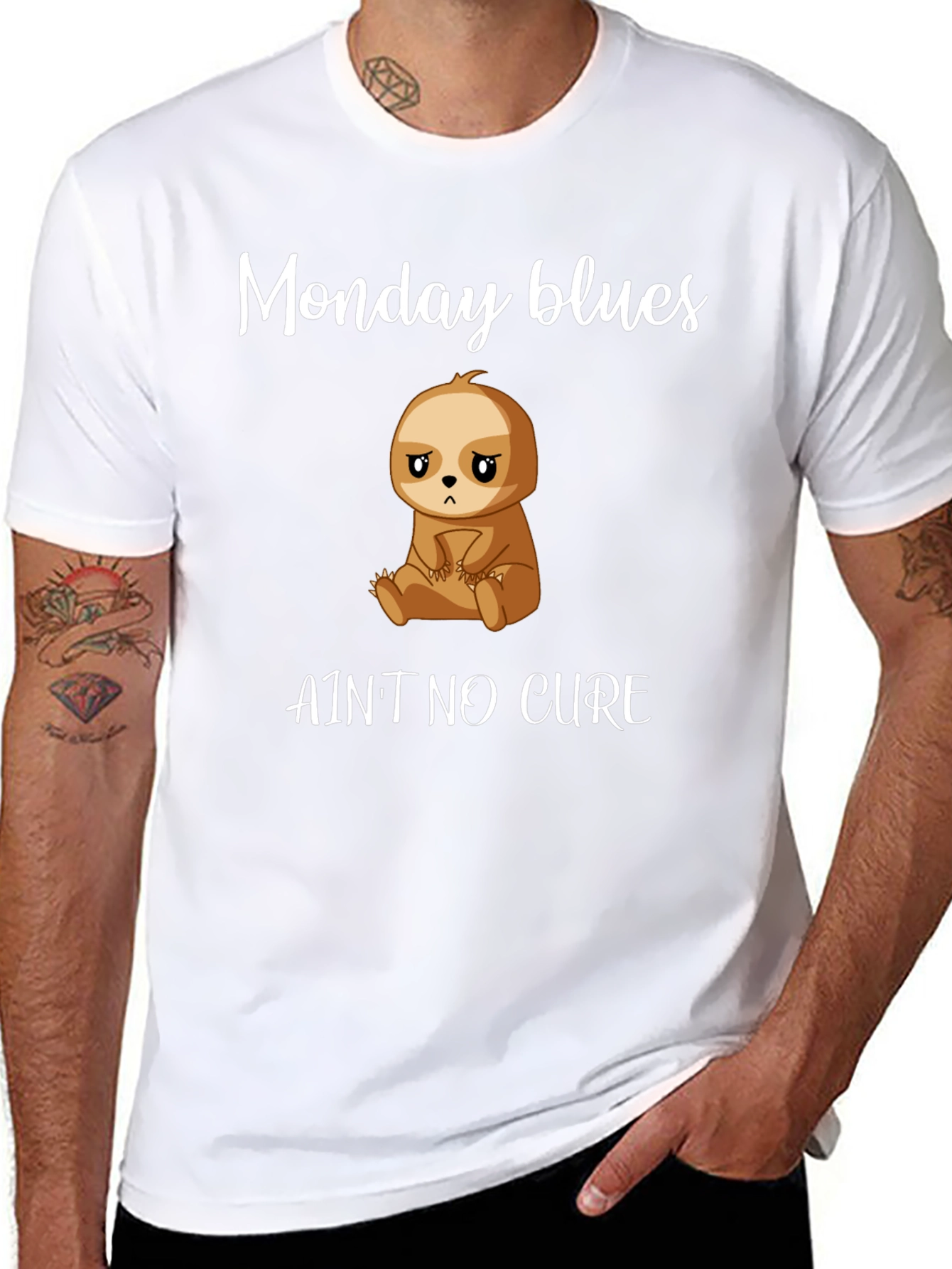 Monday Blues Sloth T-Shirt