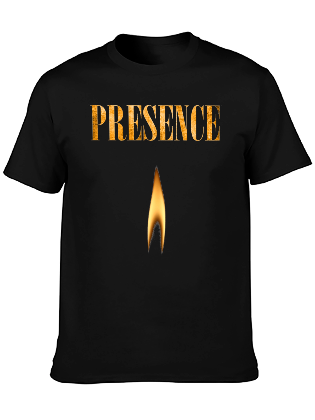 Presence Graphic T-Shirt - Black