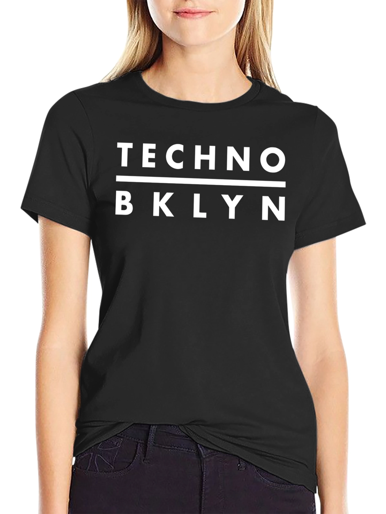 Techno BKLYN Black T-Shirt - Urban Style