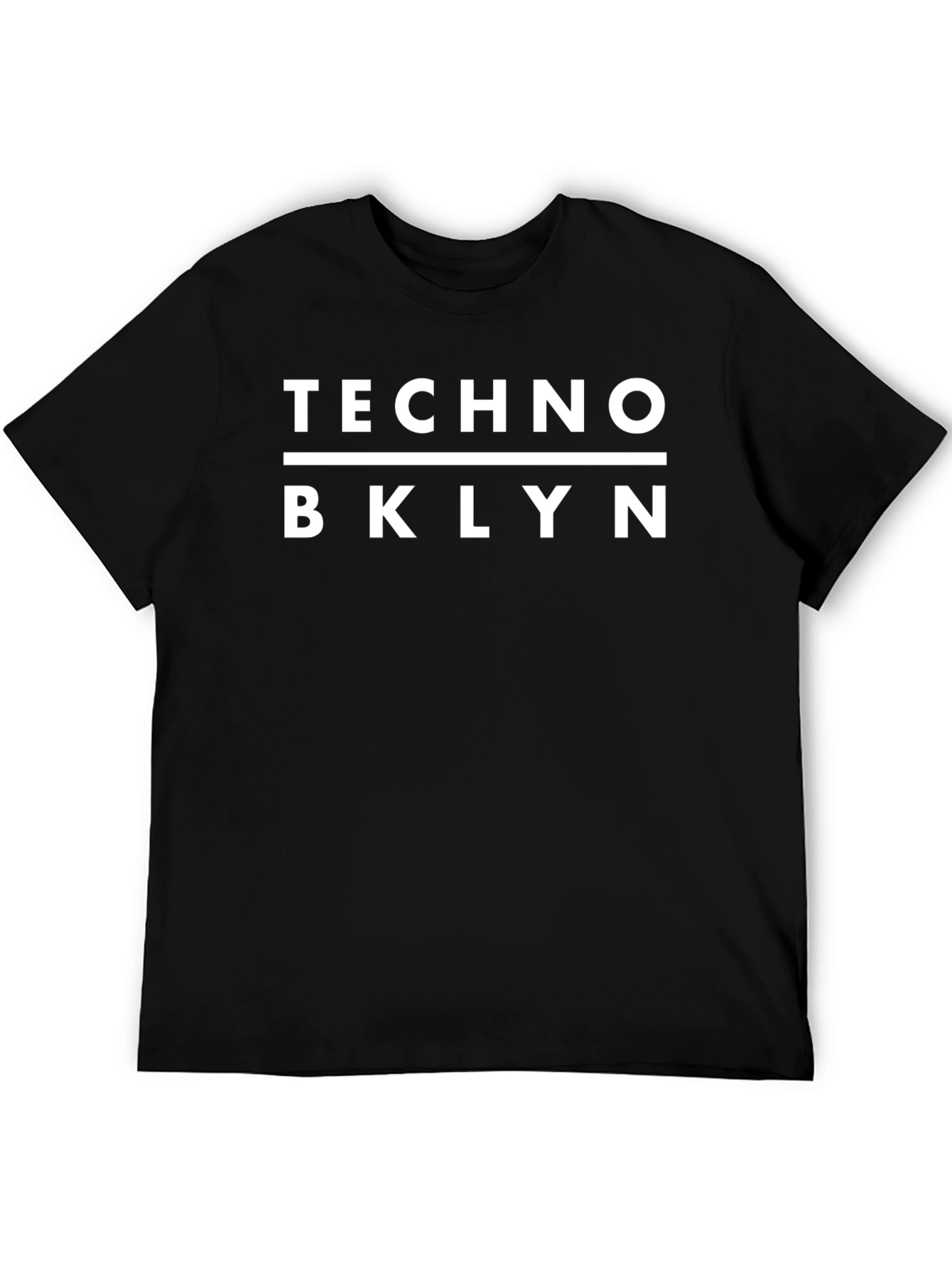 Techno BKLYN Black T-Shirt - Urban Style