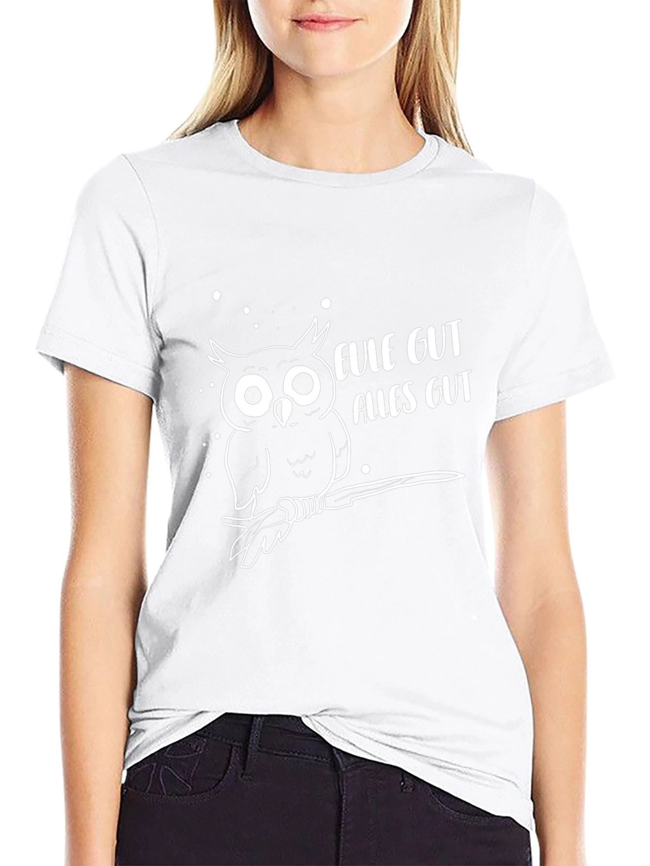 Eule Gut Alles Gut Owl T-Shirt