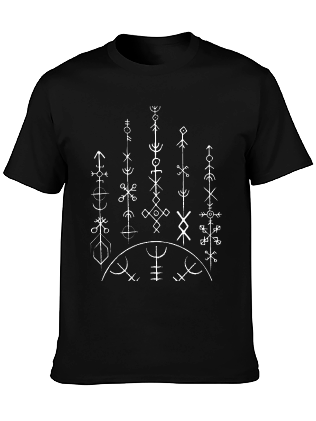 Mystic Symbol Graphic Tee - Black