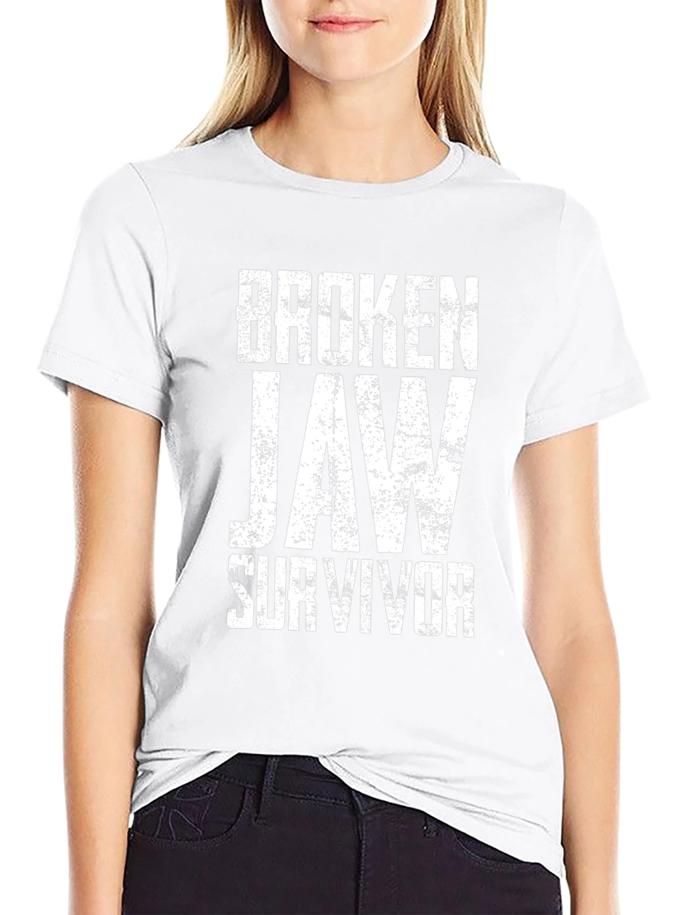 Broken Jaw Survivor Graphic T-Shirt