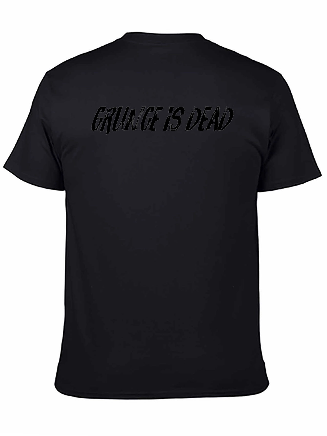 Grunge is Dead Black T-Shirt