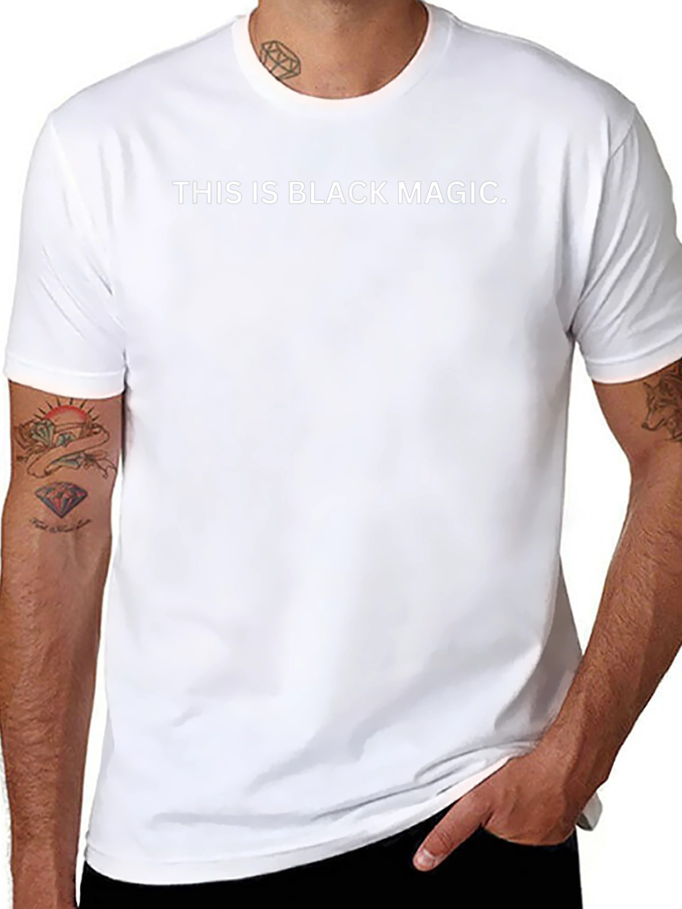 Black T-Shirt: This is Black Magic