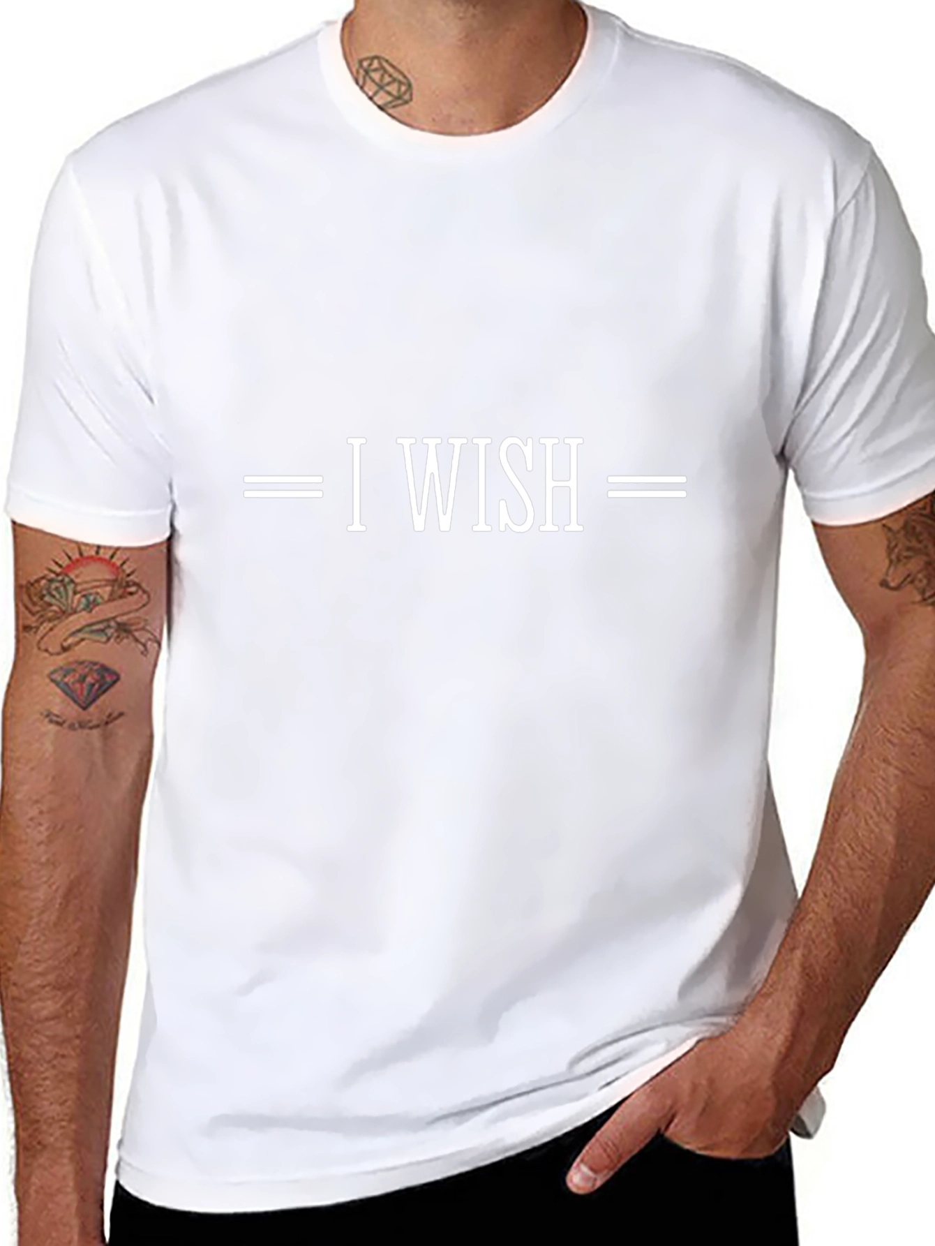 I Wish Graphic T-Shirt | Premium Cotton Tee