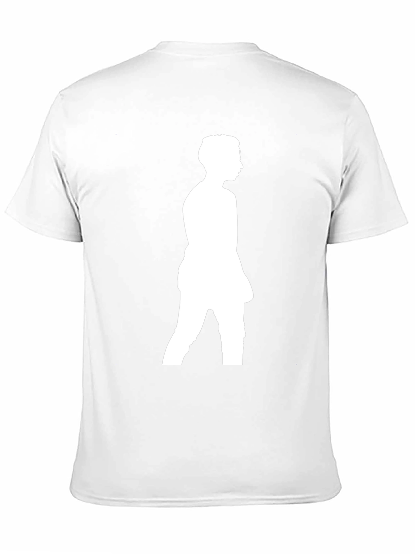 Silhouette Graphic Tee - Black Casual Comfort