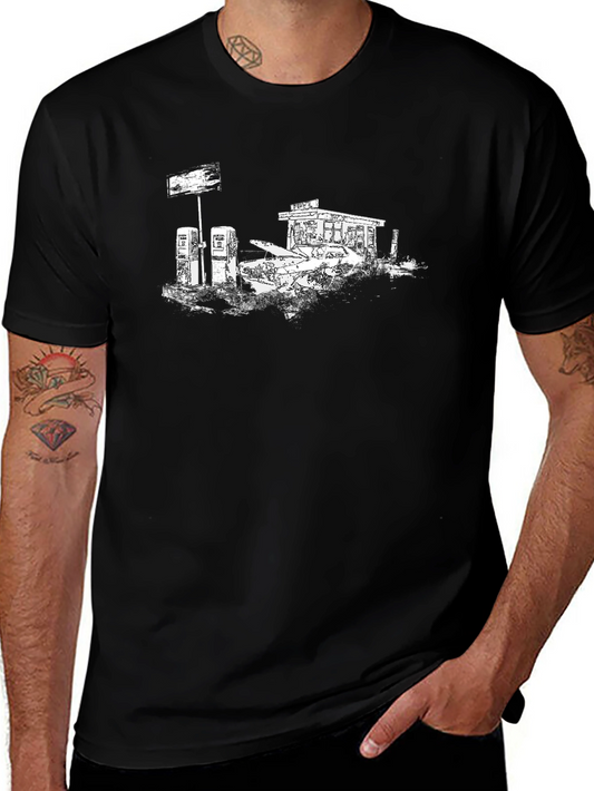 Vintage Gas Station Graphic Tee
