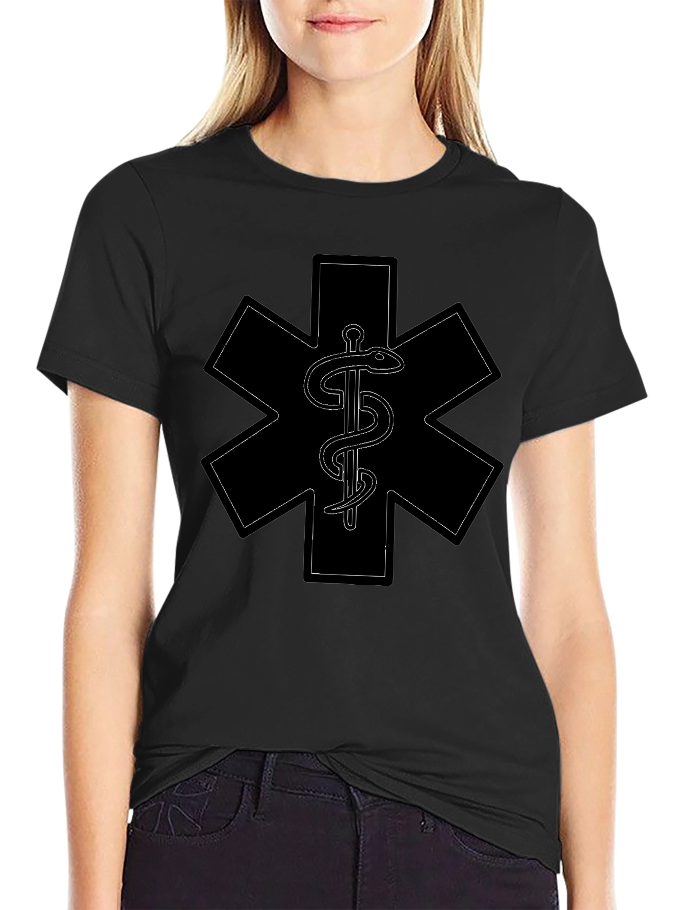 Star of Life EMT T-Shirt - Emergency Medical Services