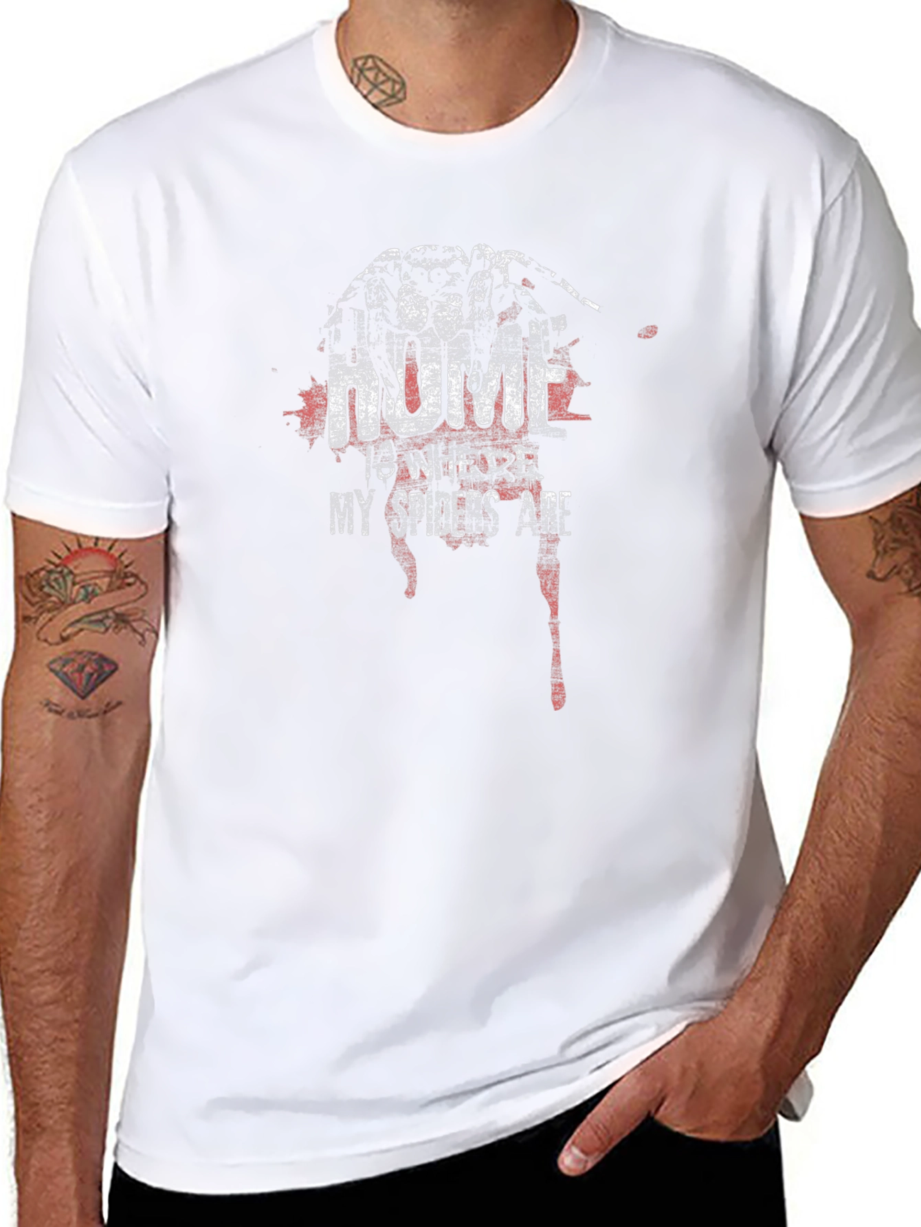 Numimir Spider Graphic Black T-Shirt